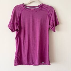 NRS H2Core Silkweight Short Sleeve Top UPF 50+ Women’s size L Purple